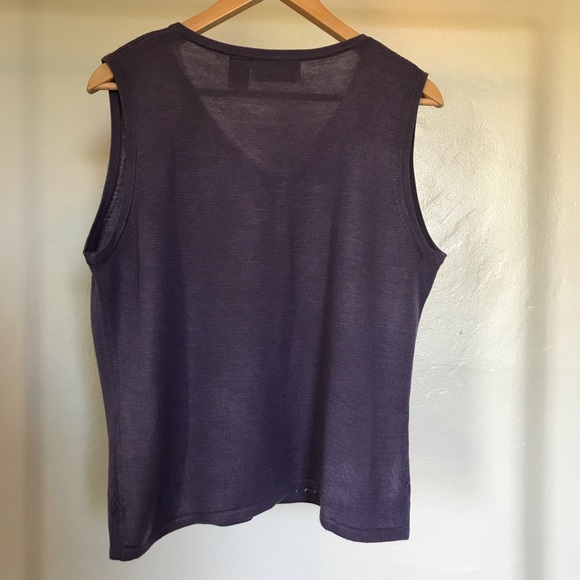 Sweater Knit Tank Top - Picture 3 of 4